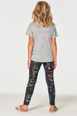 Flash Sale Chaser Brand Happy Face Leggings