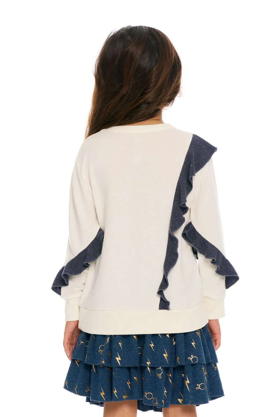 Best Chaser Brand Harry Potter - Hogwarts Ruffle Pullover