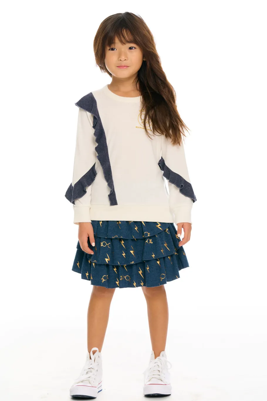 Best Chaser Brand Harry Potter - Hogwarts Ruffle Pullover