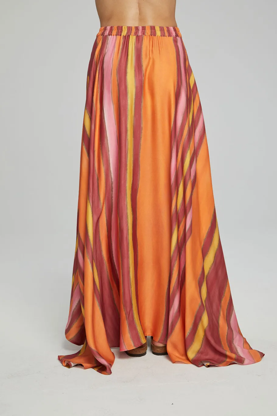 Outlet Chaser Brand Hazel Maxi Skirt - Sunset Stripe