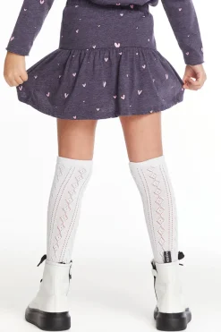 Clearance Chaser Brand Hearts Girls Peplum Skort