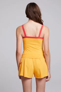 Fashion Chaser Brand Hibiscus Tank Top