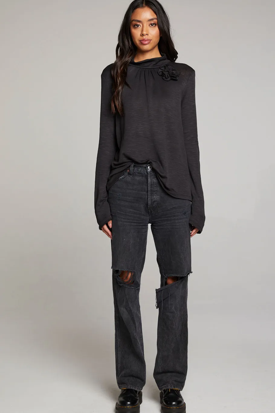 Clearance Chaser Brand Hill Licorice Long Sleeve