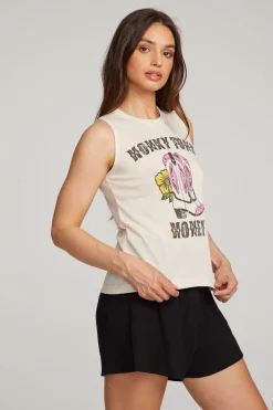 Hot Chaser Brand Honky Tonk Honey Muscle Tee