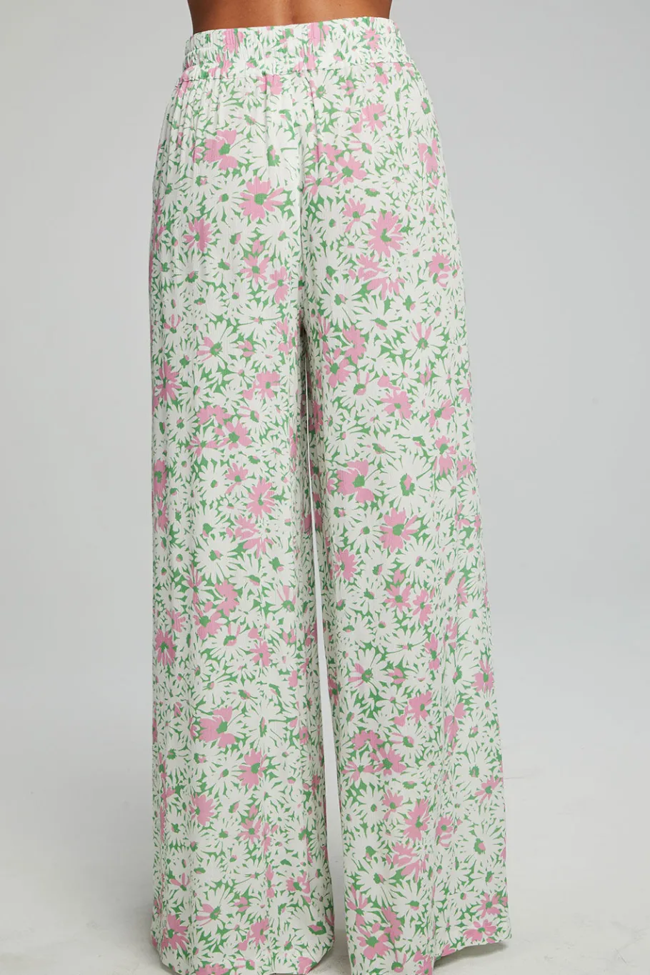 New Chaser Brand Hudson Joggers - Grass Daisy Floral