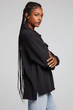 Online Chaser Brand Hyde Licorice Button Down