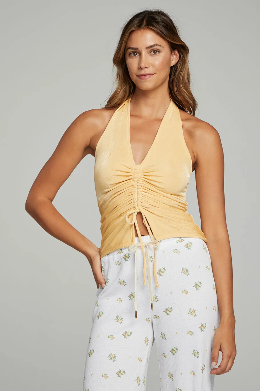 Shop Chaser Brand Idlewild Tank Top - Anise Flower