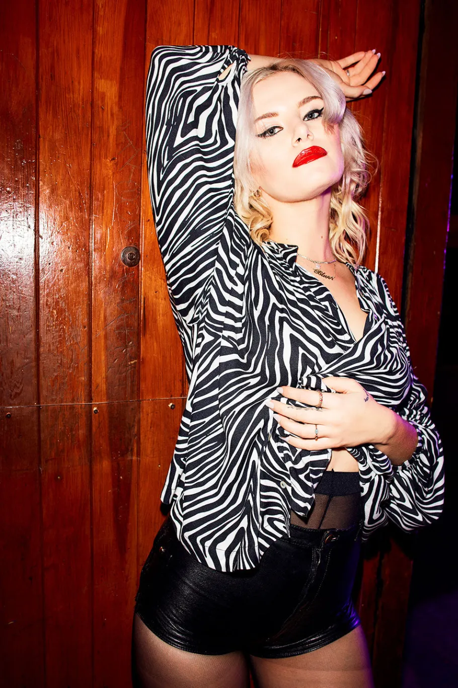 Hot Chaser Brand Idol "Wild Thing" Blouse