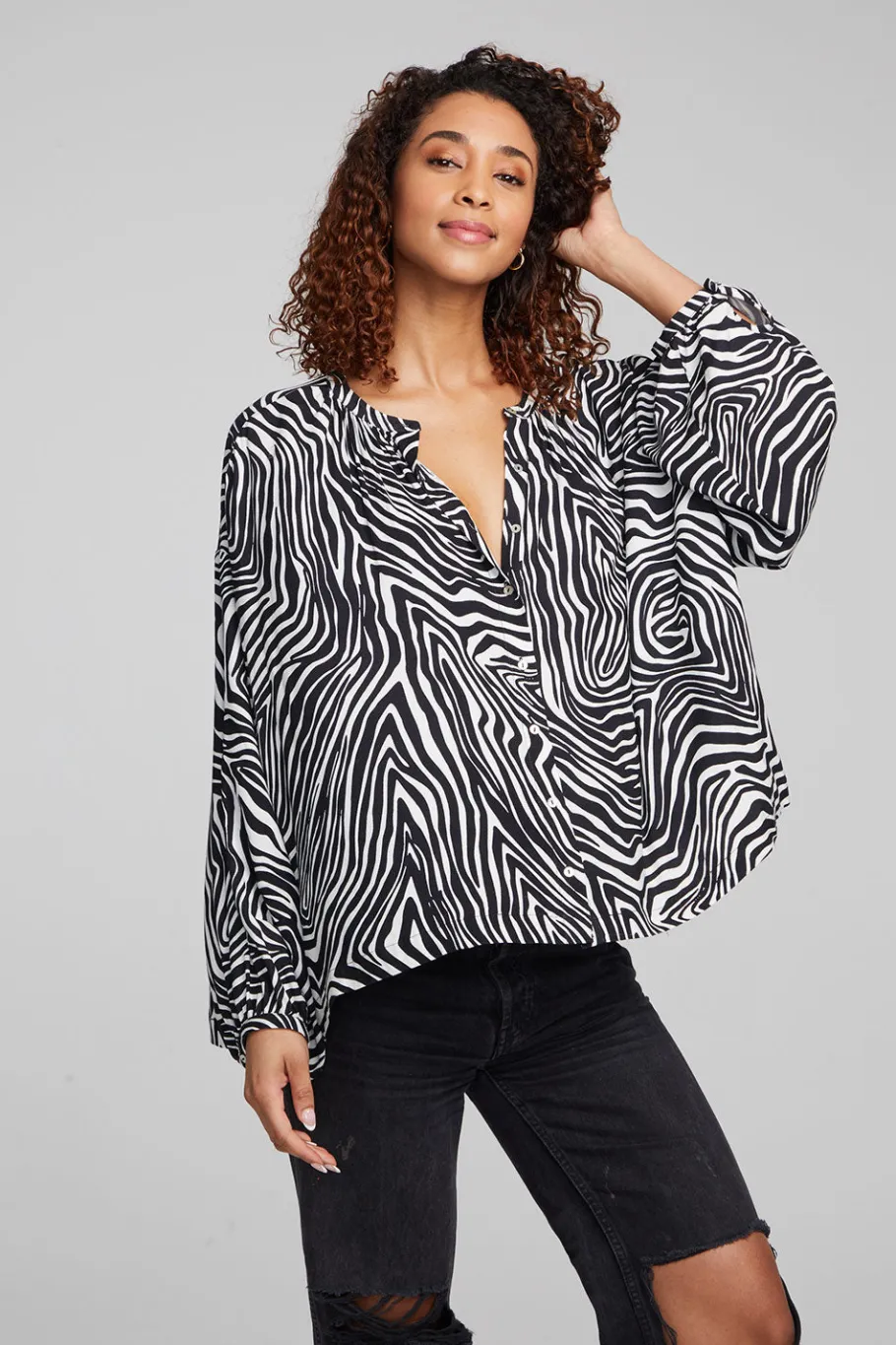 Hot Chaser Brand Idol "Wild Thing" Blouse