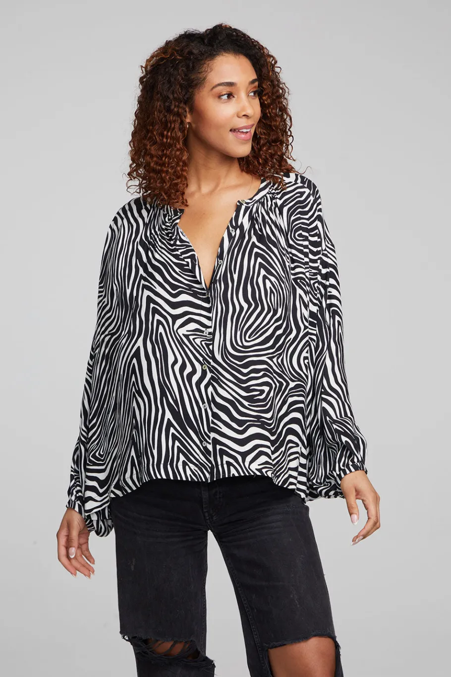 Hot Chaser Brand Idol "Wild Thing" Blouse