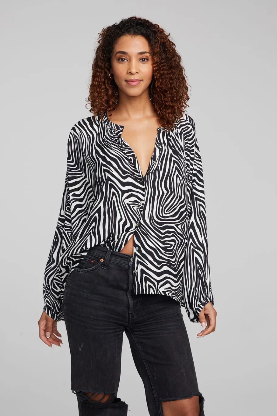 Hot Chaser Brand Idol "Wild Thing" Blouse