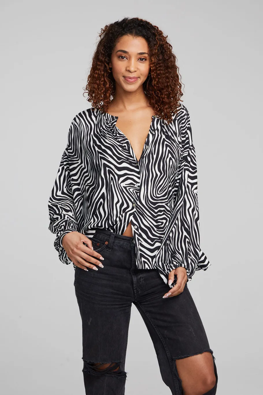 Hot Chaser Brand Idol "Wild Thing" Blouse
