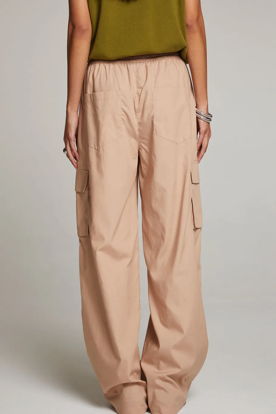 Outlet Chaser Brand Iris Warm Taupe Trouser