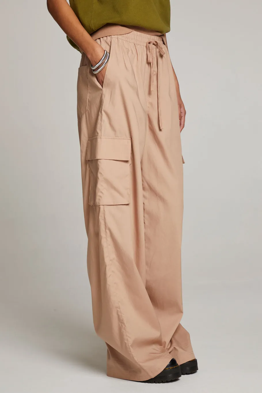 Outlet Chaser Brand Iris Warm Taupe Trouser