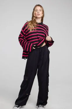 Clearance Chaser Brand Jax Melrose Stripe Pullover