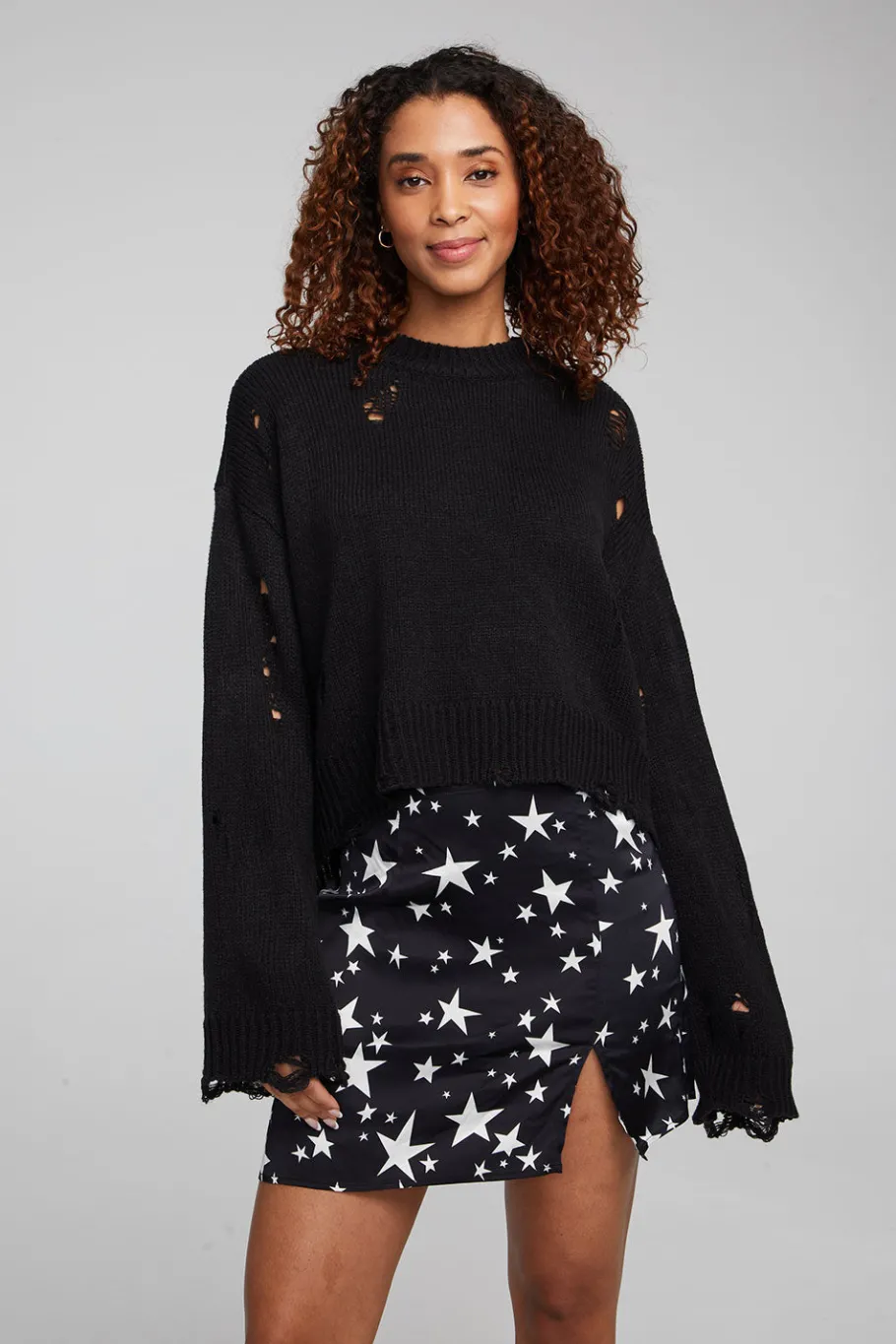 Hot Chaser Brand Jax Shadow Black Pullover
