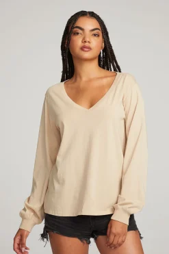 Online Chaser Brand Kara Cappuccino Long Sleeve