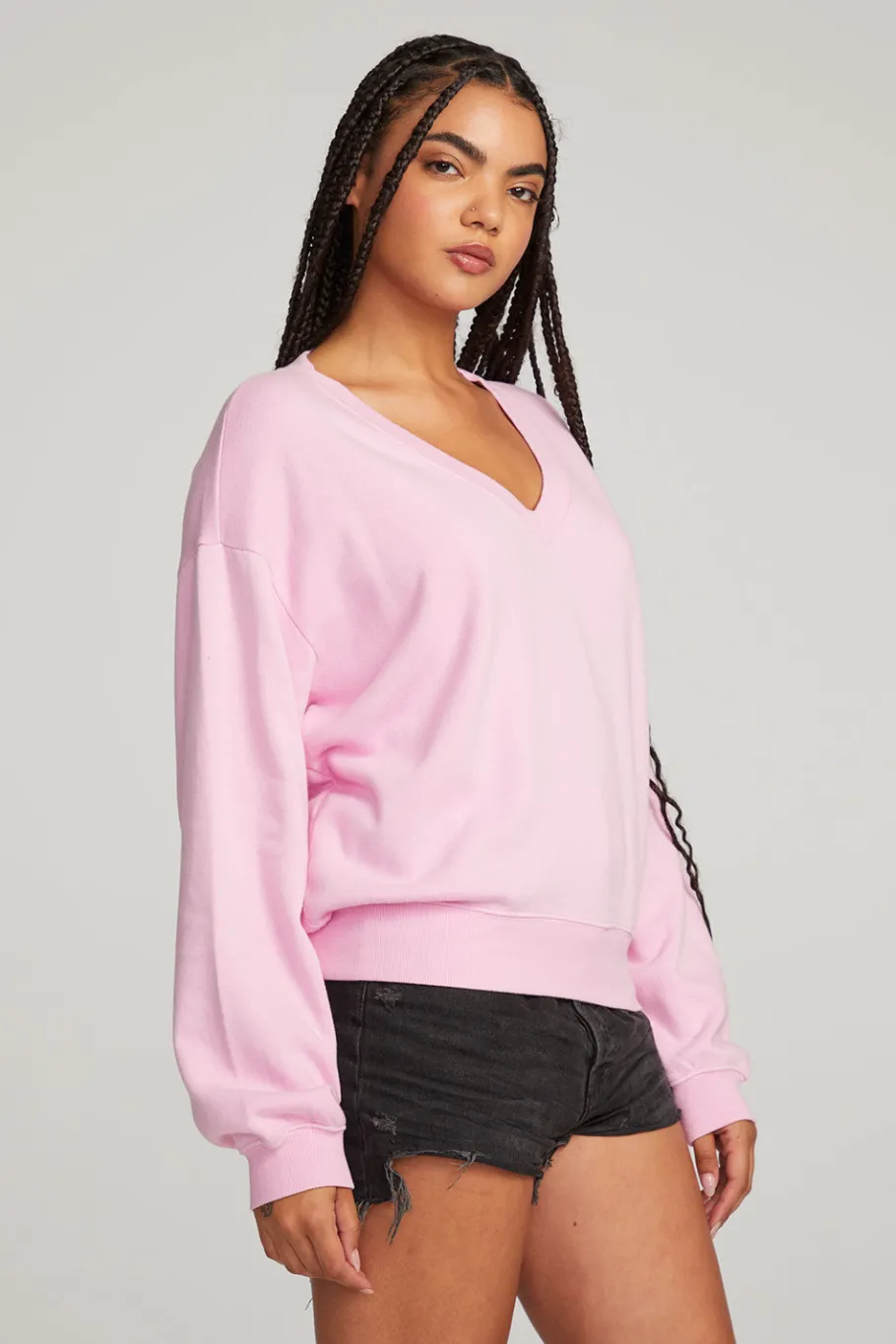 Flash Sale Chaser Brand Kara Pastel Lavender Long Sleeve