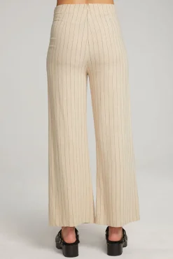 Hot Chaser Brand Laurel White Pinstripe Trouser