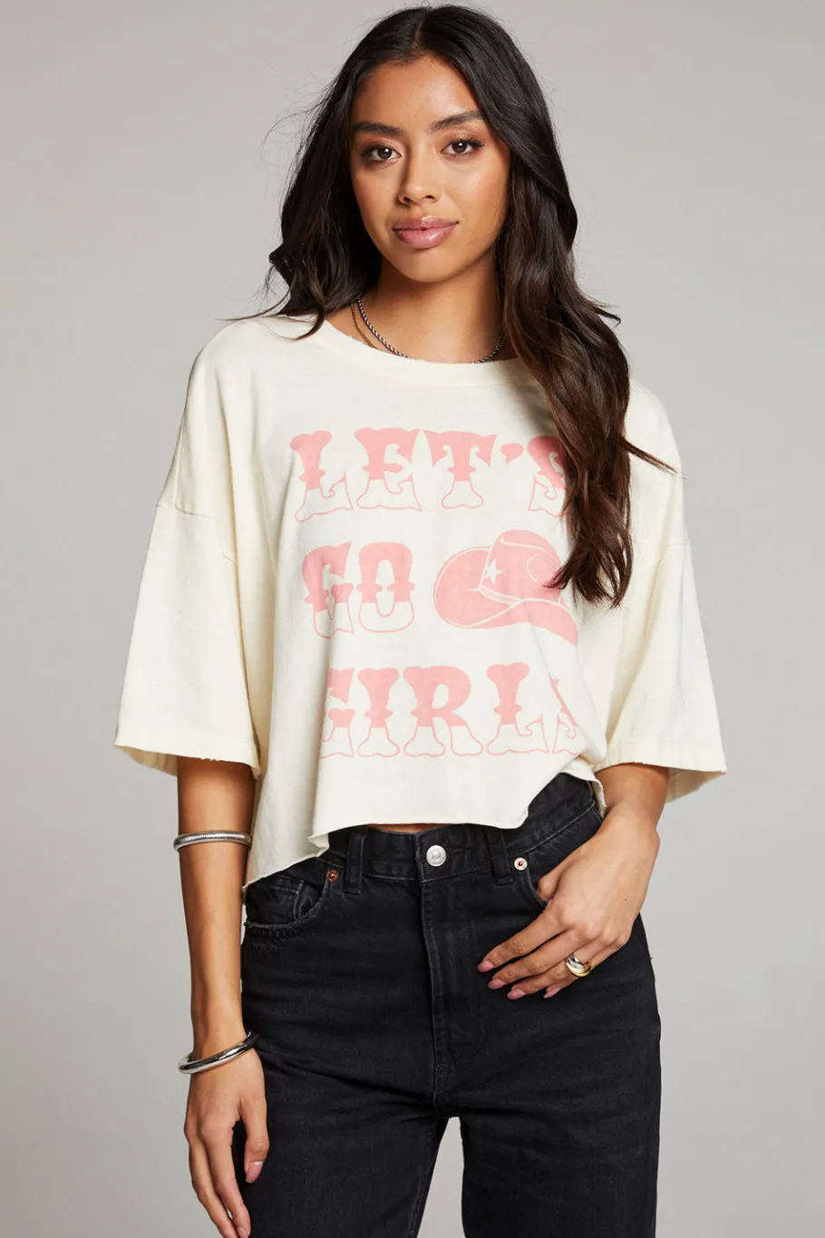 Cheap Chaser Brand Let's Go Girls Tee