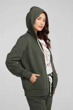 Store Chaser Brand Lex Forest Night Zip Up Hoodie
