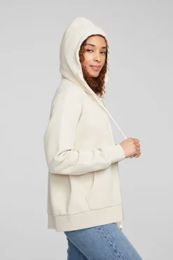 Store Chaser Brand Lex Oatmeal Zip Up Hoodie