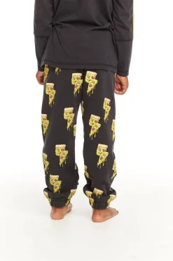 Cheap Chaser Brand Lightning Pizzas Cotton Fleece Pants
