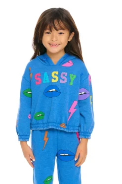 Shop Chaser Brand Lips & Bolts Hoodie