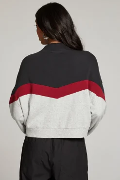 Flash Sale Chaser Brand Liz Fire Color Block Pullover