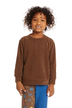 Online Chaser Brand Long Sleeve Crew Neck Pullover