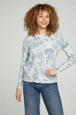 Online Chaser Brand Long Sleeve Crew Neck Tee