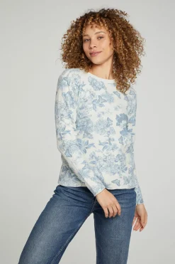 Online Chaser Brand Long Sleeve Crew Neck Tee