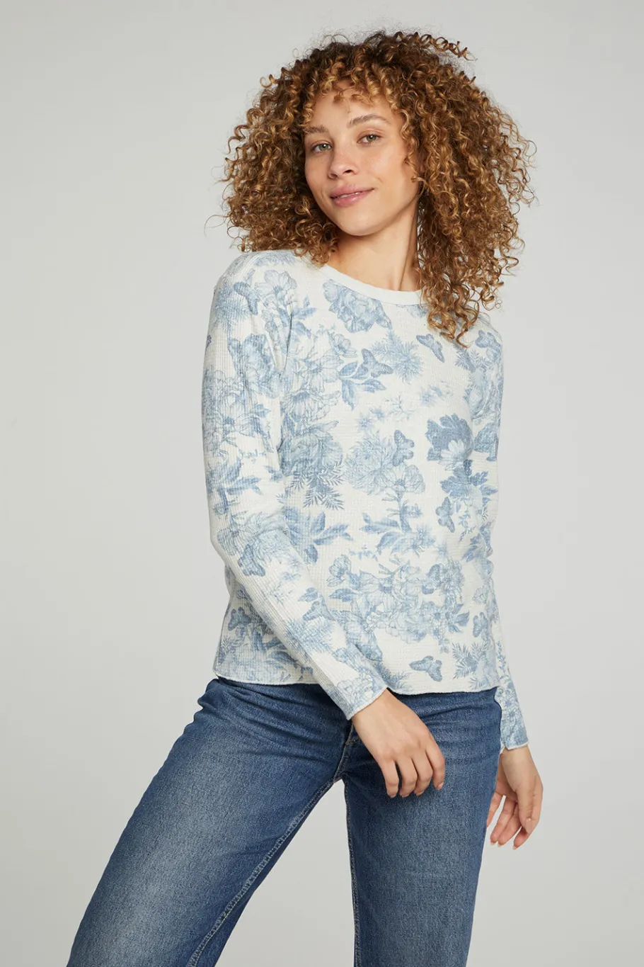 Online Chaser Brand Long Sleeve Crew Neck Tee