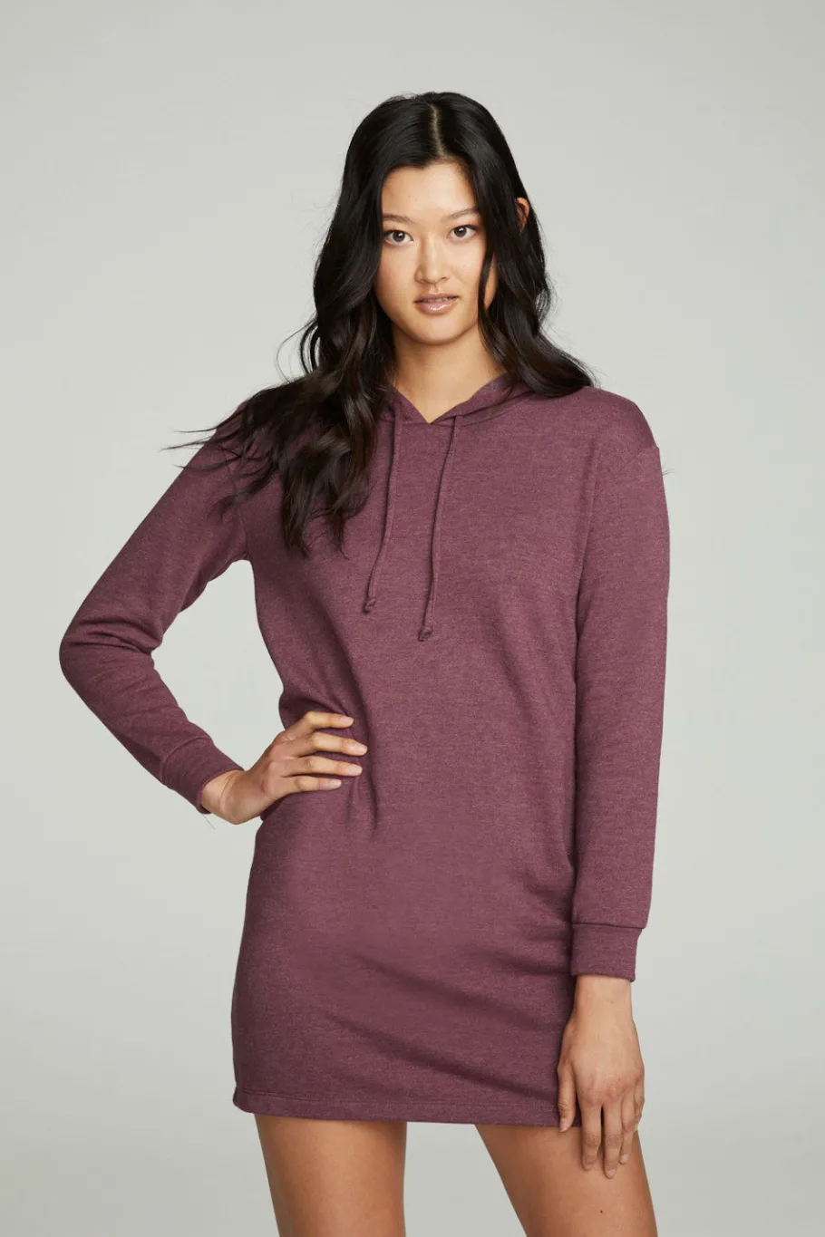 Sale Chaser Brand Long Sleeve Hoodie Dress