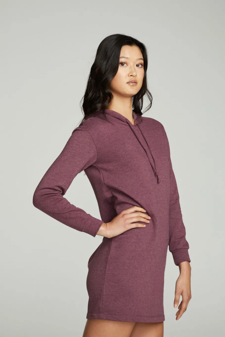 Sale Chaser Brand Long Sleeve Hoodie Dress