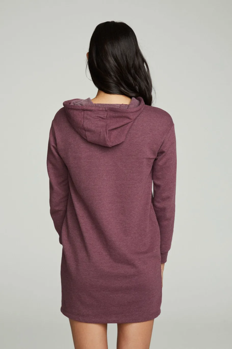 Sale Chaser Brand Long Sleeve Hoodie Dress