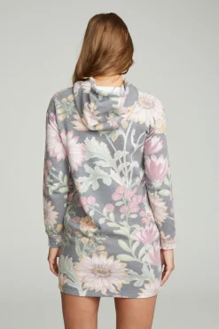 Outlet Chaser Brand Long Sleeve Hoodie Dress