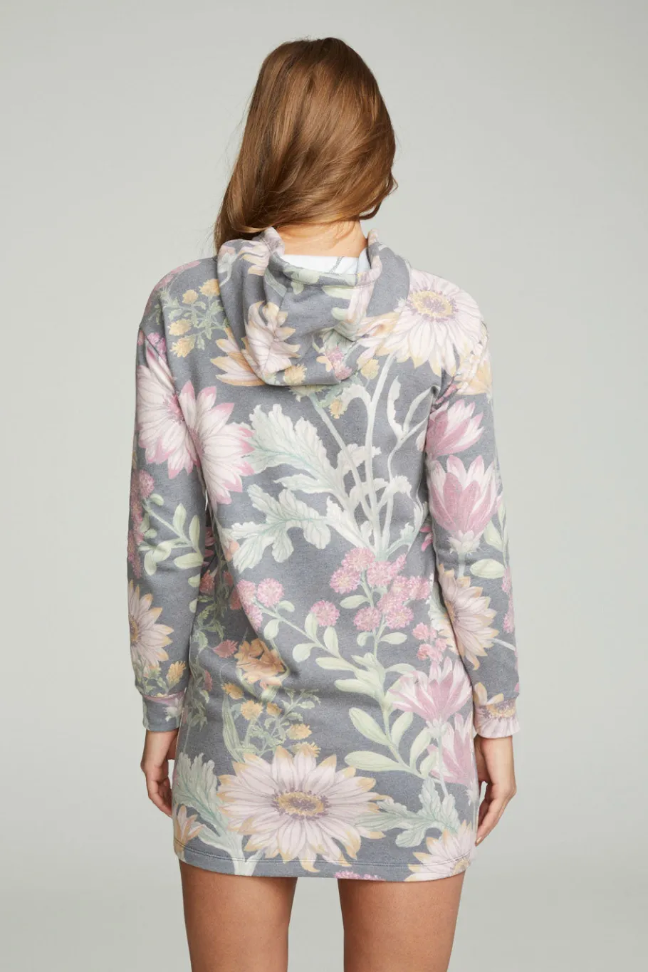 Outlet Chaser Brand Long Sleeve Hoodie Dress