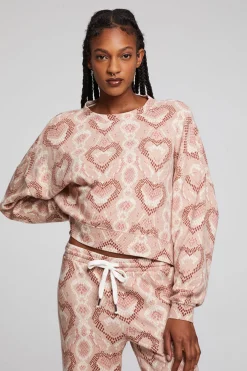 New Chaser Brand Love Snake Pullover