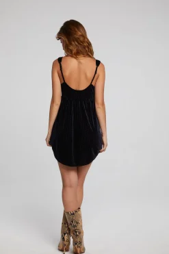 Clearance Chaser Brand Lover Check Burnout Slip Dress