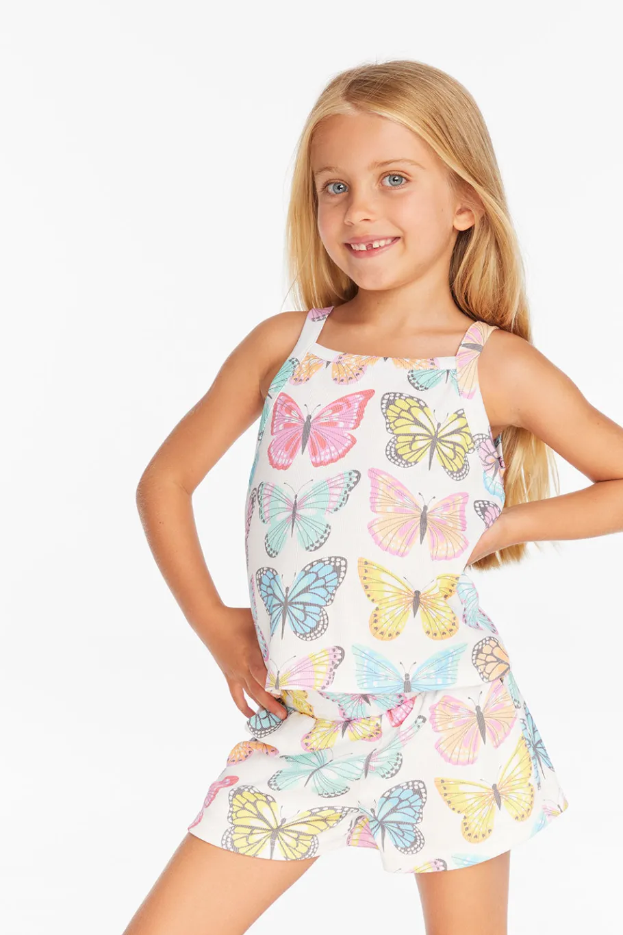 Fashion Chaser Brand Mae "She's A Butterfly" Tank Top