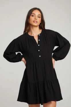 Best Sale Chaser Brand Magnolia Licorice Mini Dress