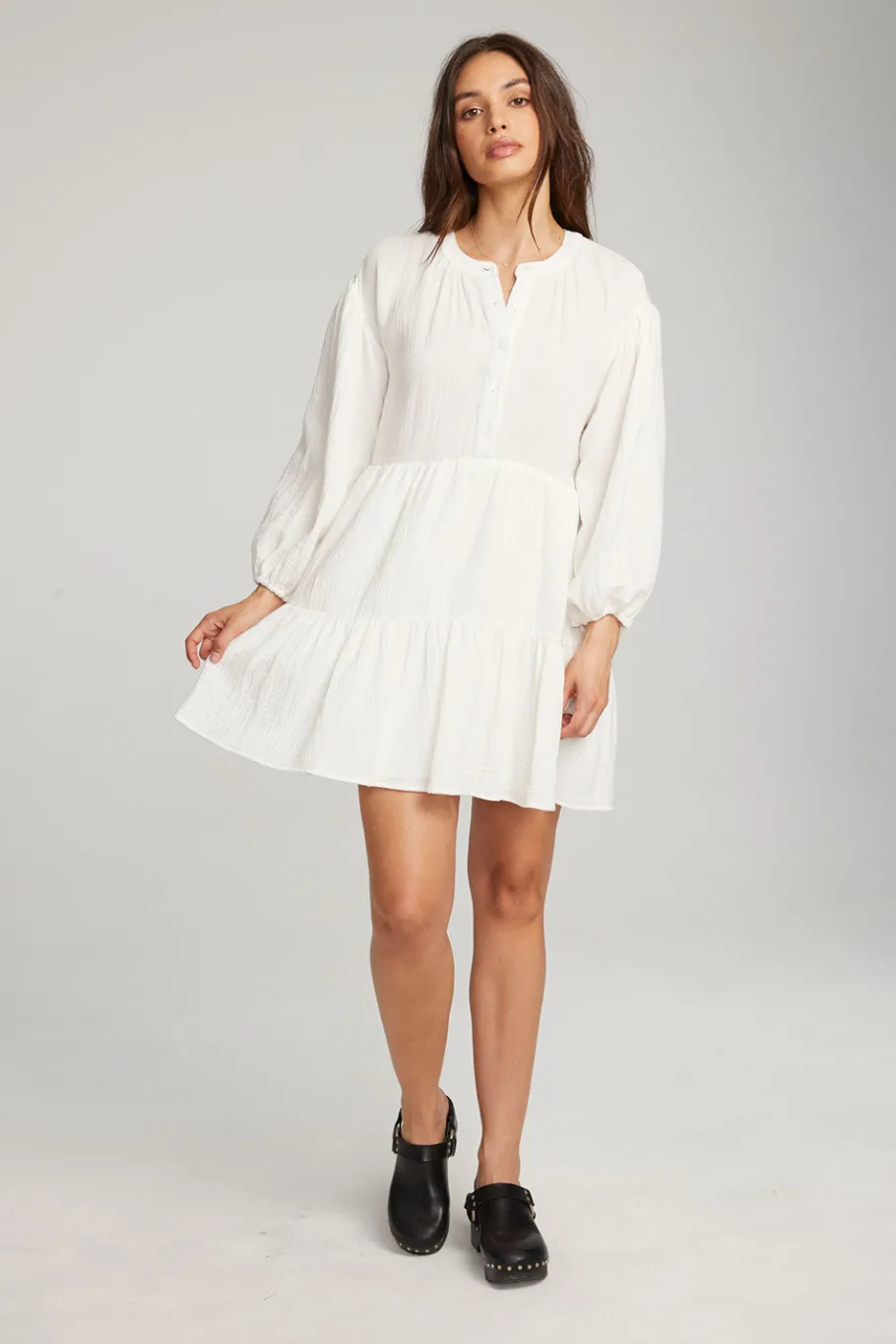 Cheap Chaser Brand Magnolia White Mini Dress