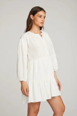 Cheap Chaser Brand Magnolia White Mini Dress