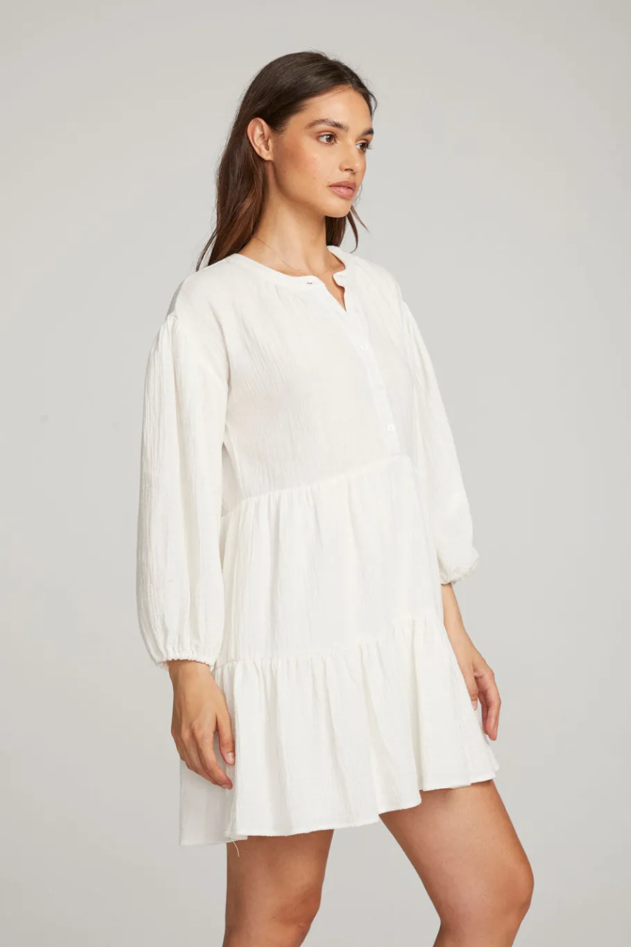Cheap Chaser Brand Magnolia White Mini Dress