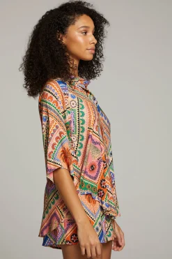 Fashion Chaser Brand Marlin Paradise Mystic Button Up