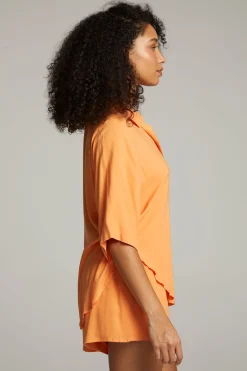 Shop Chaser Brand Marlin Tangerine Button Up