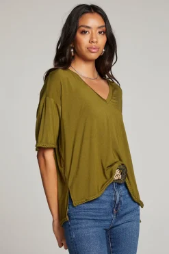 Store Chaser Brand Mason Sphagnum V Neck