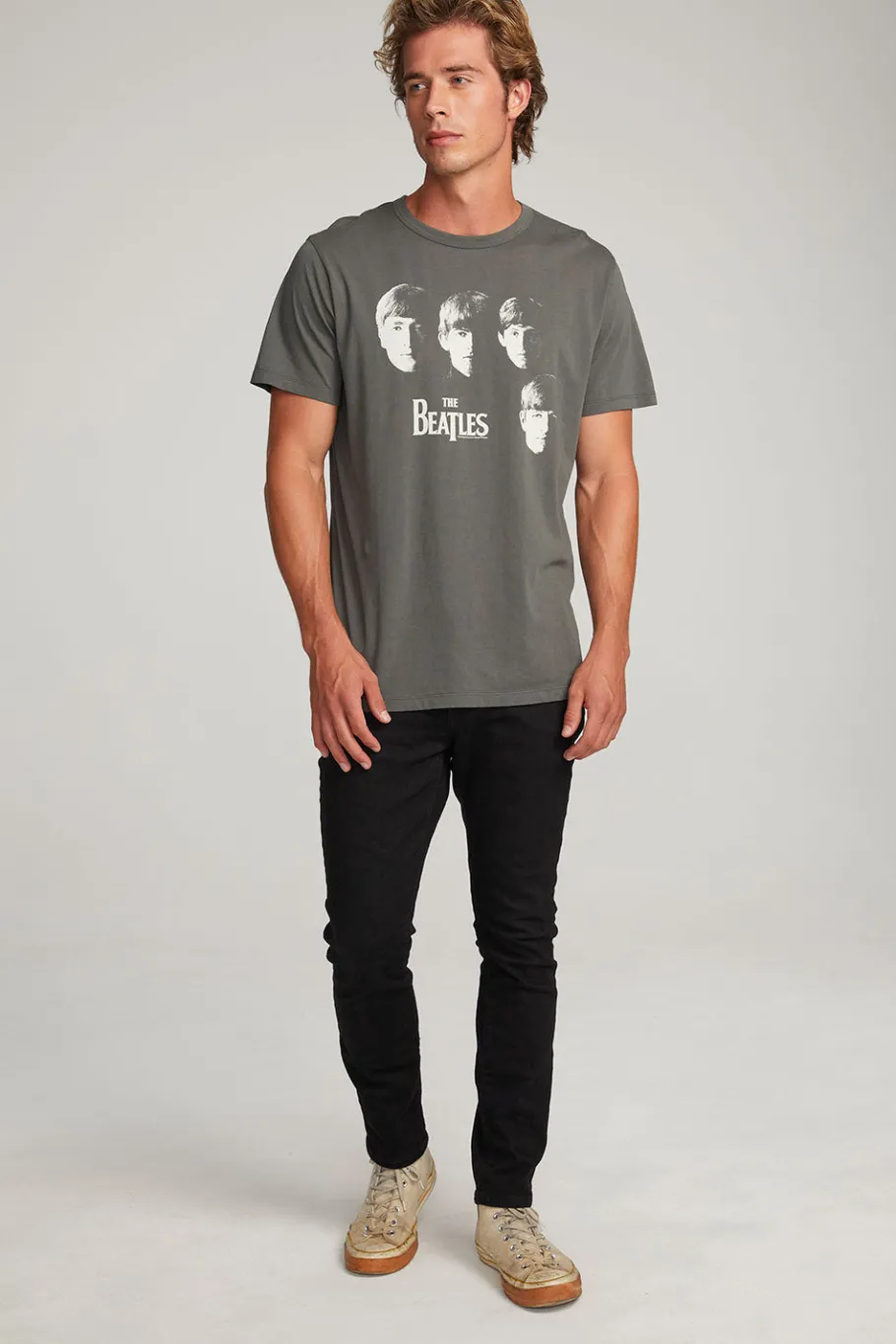 Clearance Chaser Brand Meet The Beatles Mens Tee
