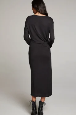 Outlet Chaser Brand Memory Licorice Midi Dress